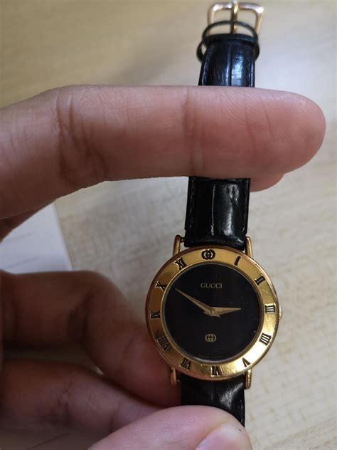 fälschung gucci uhr 3600m|[Identification] Real or Fake Gucci 3000L and 3600M : .